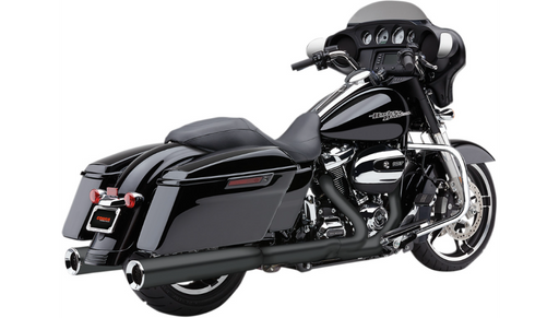 COBRA Power Flo Mufflers for '95-'16 FL - Black 6215RB - PartsOutlet.com.au