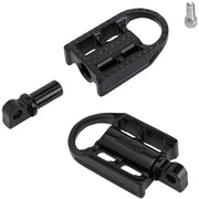 BILTWELL Mushman Footpegs - Black 7002-201-01 - PartsOutlet.com.au