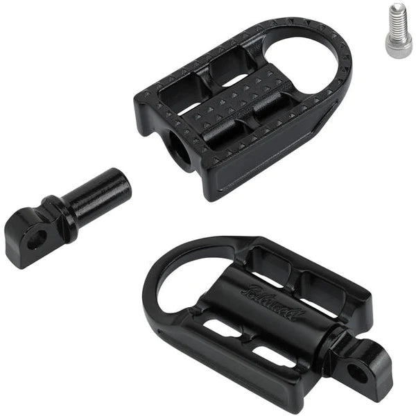 BILTWELL Mushman Footpegs - Black 7002-201-01 - PartsOutlet.com.au