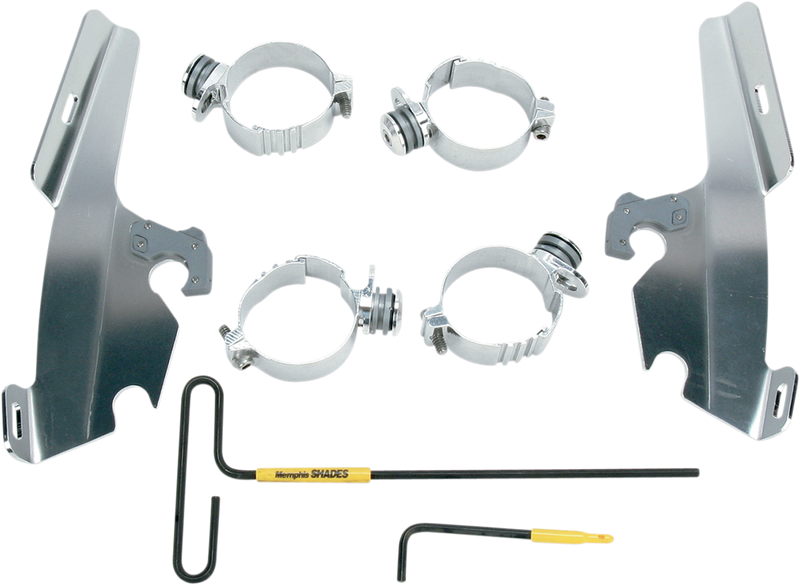 MEMPHIS SHADES Fats/Slim Trigger Lock Mounting Kit - VTX 1800 2002-2008 - MEM8978 - PartsOutlet.com.au