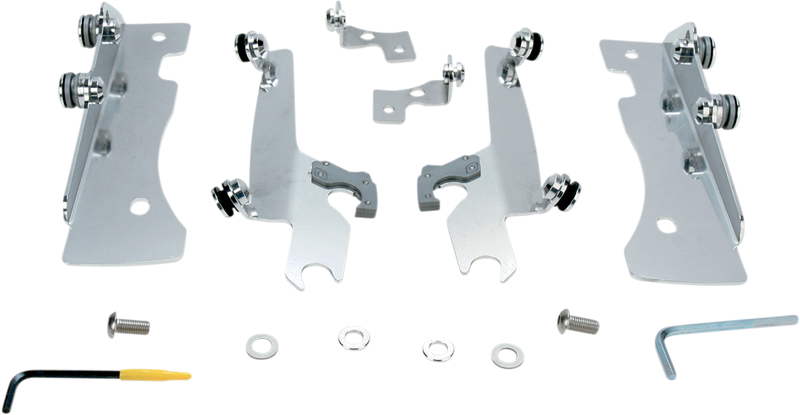 MEMPHIS SHADES Trigger Lock Sportshield Mounting Kit - XV1600/1700 1999-2014 - MEM8933 - PartsOutlet.com.au