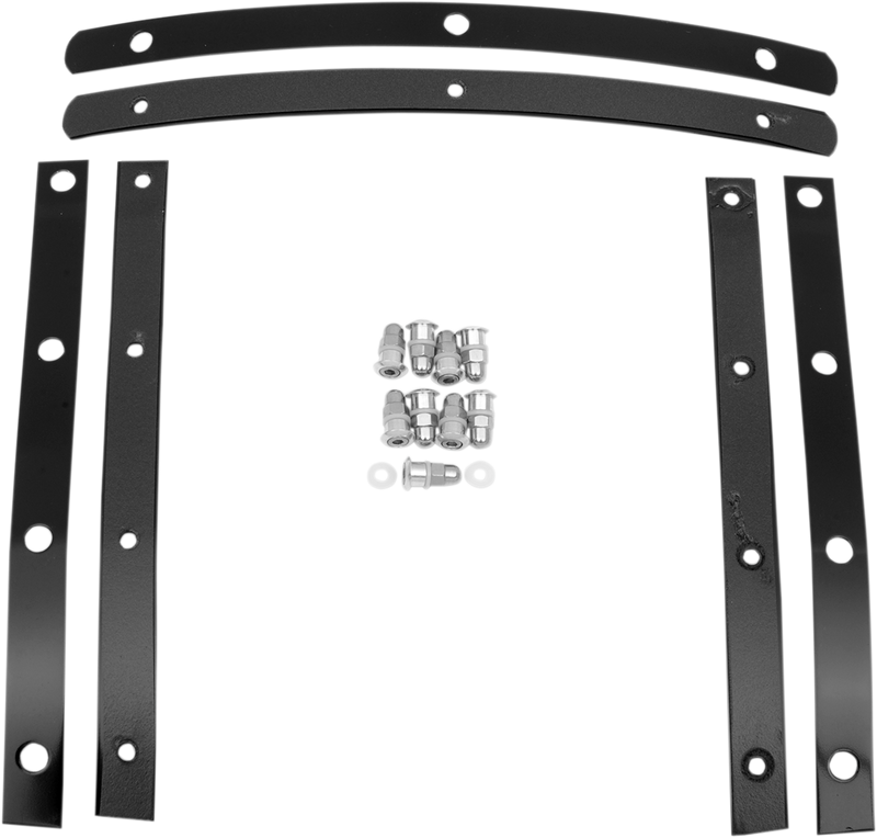 MEMPHIS SHADES Slim Windshield Hardware Straps - Black MEM0916 - PartsOutlet.com.au