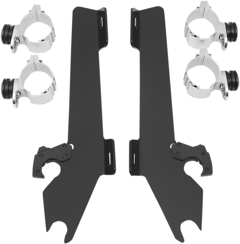 MEMPHIS SHADES Batwing Trigger Lock Mounting Kit - Honda VTX 1300 2004-2009 - Black - MEM8994 - PartsOutlet.com.au