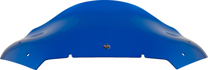KLOCK WERKS Kolor Flare* Windshield - 10" - Blue - FLTR KWW-01-0719
