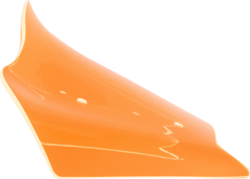 KLOCK WERKS Kolor Flare Windshield - 8" - Orange Ice - Street Glide FLHX 2024+- KWW-01-0724