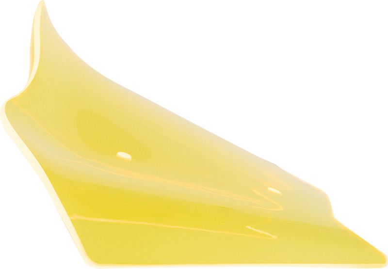 KLOCK WERKS Kolor Flare Windshield - 8" - Yellow Ice - 2024+ Street Glide FLHX - KWW-01-0725