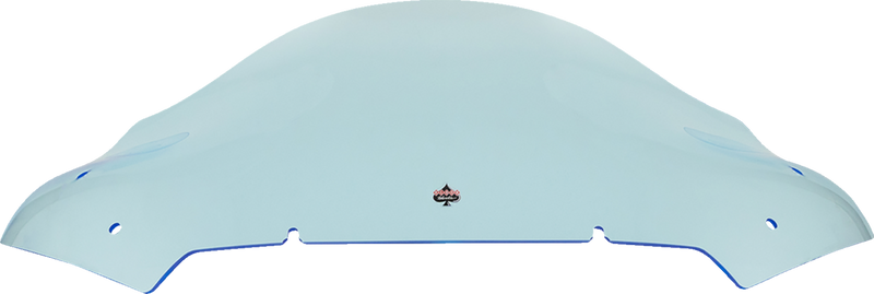 KLOCK WERKS Kolor Flare* Windshield - 10" - Blue Ice - FLTR KWW-01-0714