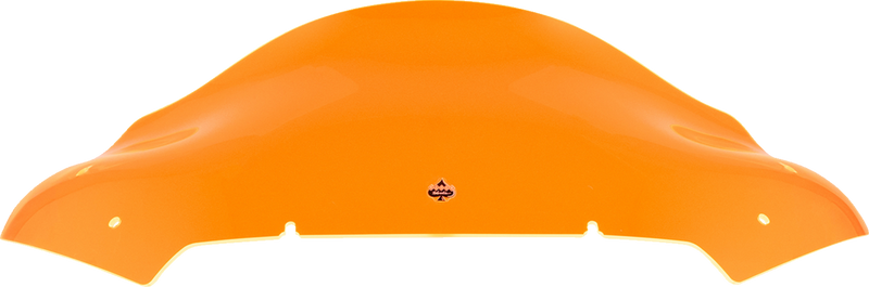 KLOCK WERKS Kolor Flare* Windshield - 10" - Orange Ice - FLTR KWW-01-0711