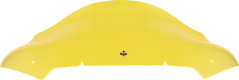 KLOCK WERKS Kolor Flare* Windshield - 10" - Yellow Ice - FLTR KWW-01-0712
