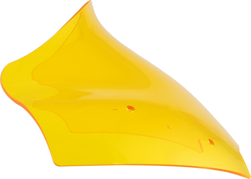 KLOCK WERKS Kolor Flare* Windshield - 10" - Yellow - FLTR KWW-01-0717