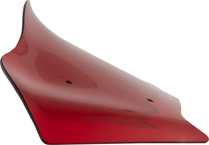 KLOCK WERKS Kolor Flare Windshield - 8" - Red - Street Glide FLHX 2024+ - KWW-01-0728