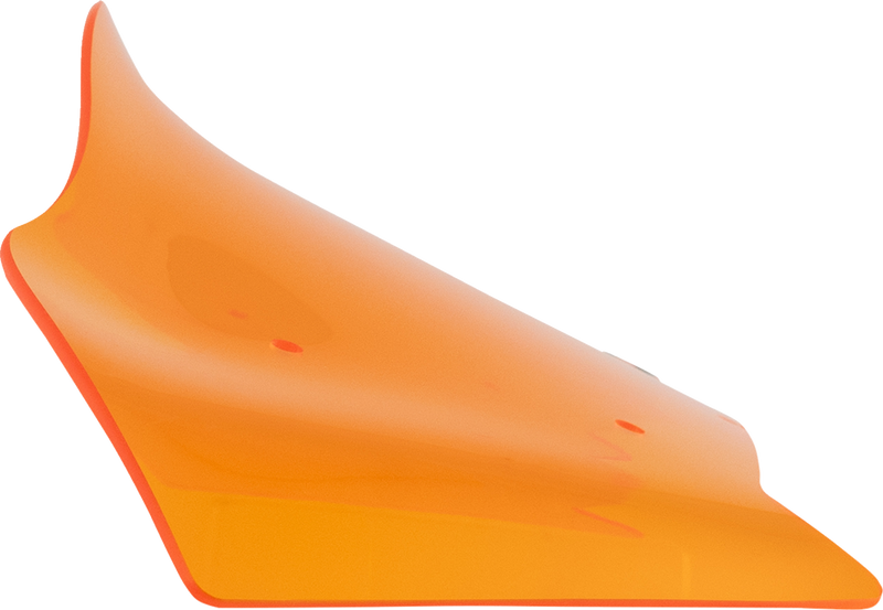 KLOCK WERKS Kolor Flare Windshield - 8" - Orange - Street Glide FLHX 2024+ - KWW-01-0729
