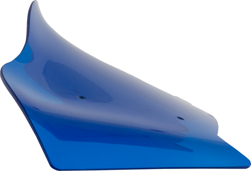 KLOCK WERKS Kolor Flare Windshield - 8" - Blue - Street Glide FLHX 2024+ - KWW-01-0732