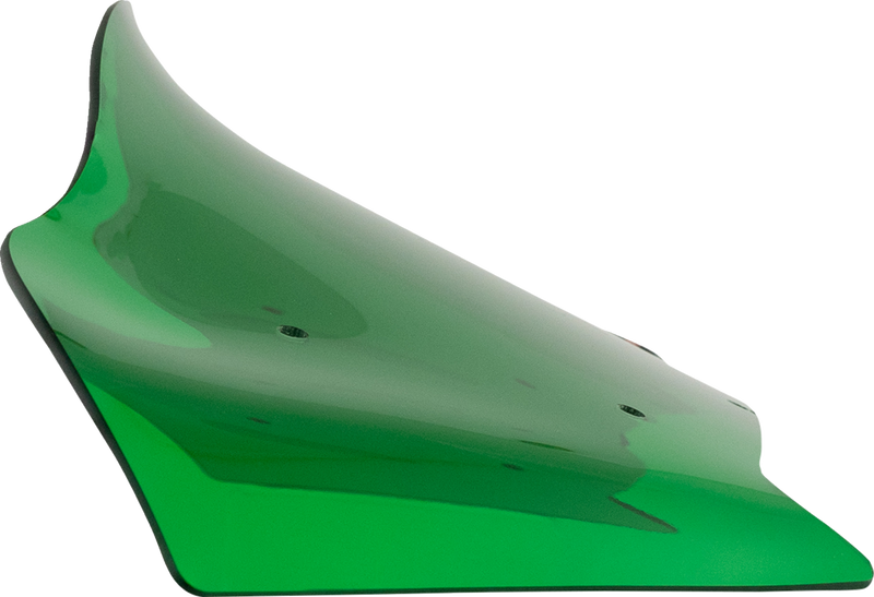 KLOCK WERKS Kolor Flare Windshield - 8" - Green - Street Glide FLHX 2024+ - KWW-01-0731