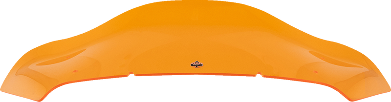 KLOCK WERKS Kolor Flare Windshield - 8" - Orange - Street Glide FLHX 2024+ - KWW-01-0729