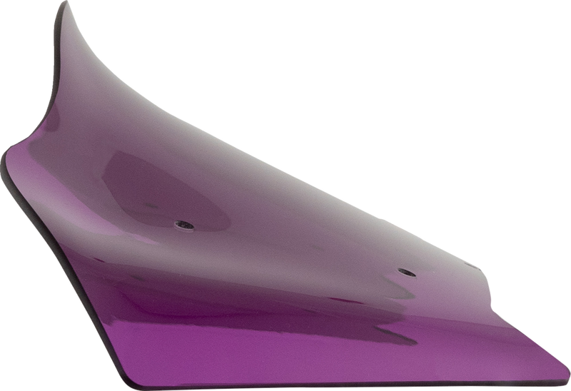 KLOCK WERKS Kolor Flare Windshield - 8" - Purple - Street Glide FLHX 2024+ - KWW-01-0733