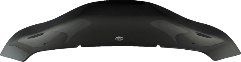 KLOCK WERKS Flare* Windshield - 8" - Black - FLHX KWW-01-0707-B