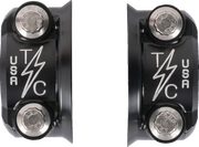 THRASHIN SUPPLY CO. Speedway Perch Clamp - Black Twice Cut TSC-2803-4 - PartsOutlet.com.au