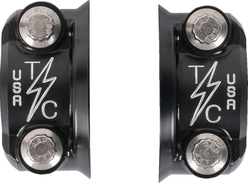 THRASHIN SUPPLY CO. Speedway Perch Clamp - Black Twice Cut TSC-2803-4 - PartsOutlet.com.au