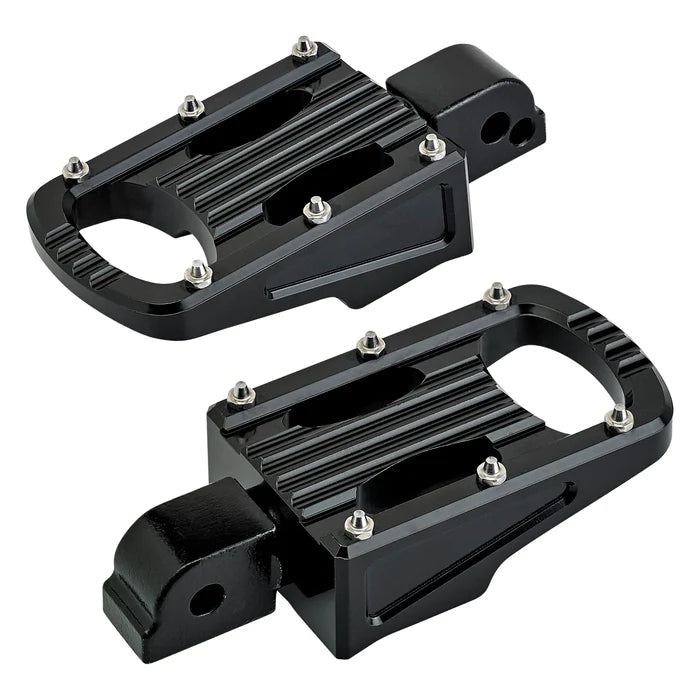 BILTWELL Punisher Footpeg - Passenger - Black - M8 7005-203-04 - PartsOutlet.com.au