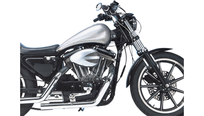 DRAG SPECIALTIES Smooth-Top Single-Cap Style Extended Gas Tank - Harley-Davidson 1982-2003 - XL 11586-BX46 - PartsOutlet.com.au