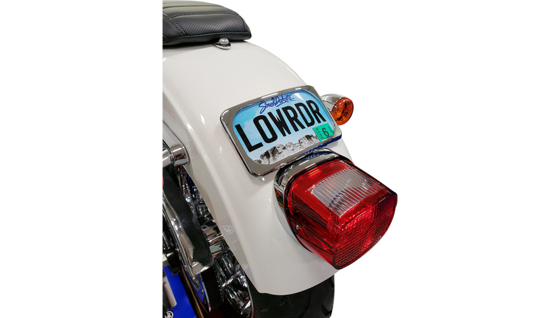 DRAG SPECIALTIES License Plate Mount - 7" Large Radius - 2030-0625