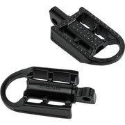 BILTWELL Mushman Footpegs - Black 7002-201-01 - PartsOutlet.com.au