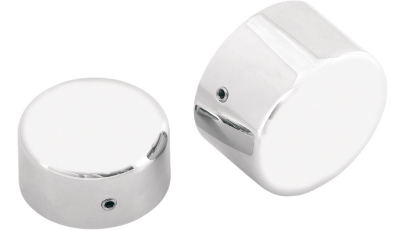 DRAG SPECIALTIES Axle Caps - Chrome - Harley-Davidson 2008-2017 - Rear W16-0332 - PartsOutlet.com.au