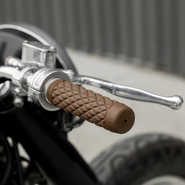 BILTWELL Grips - Torker - 7/8" - Chocolate 6705-0478