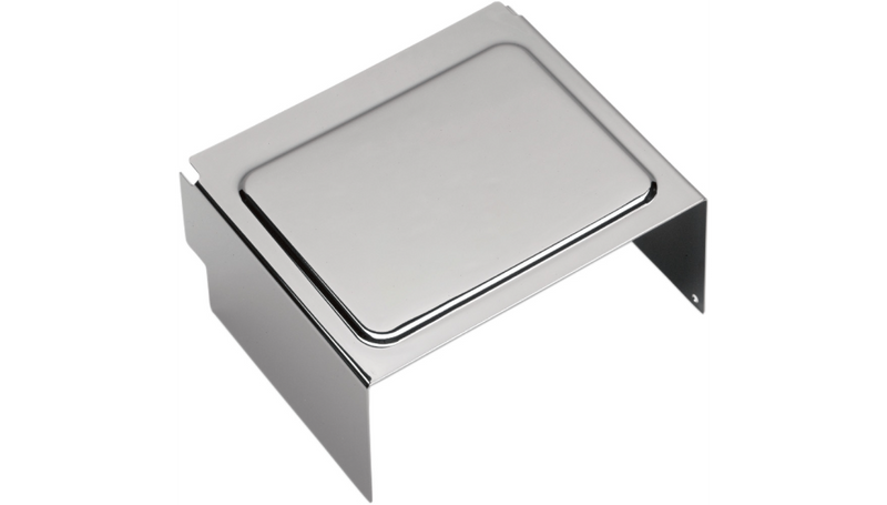 DRAG SPECIALTIES Battery Cover - Raised - Harley-Davidson 1997-2005- Chrome 25-0029-BX44 - PartsOutlet.com.au