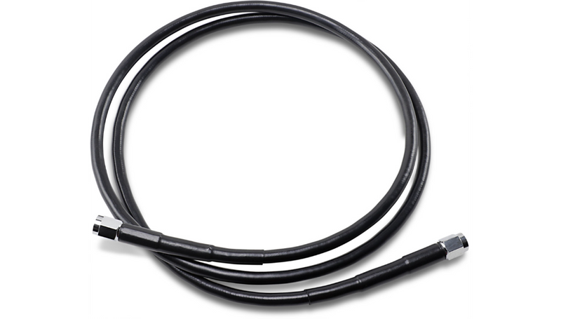 DRAG SPECIALTIES Universal Brake Line - Black - 54" - 854-BLK