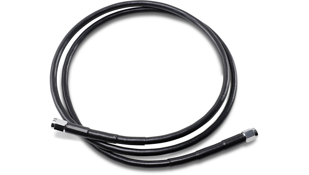 DRAG SPECIALTIES Universal Brake Line - Black - 54" 854-BLK