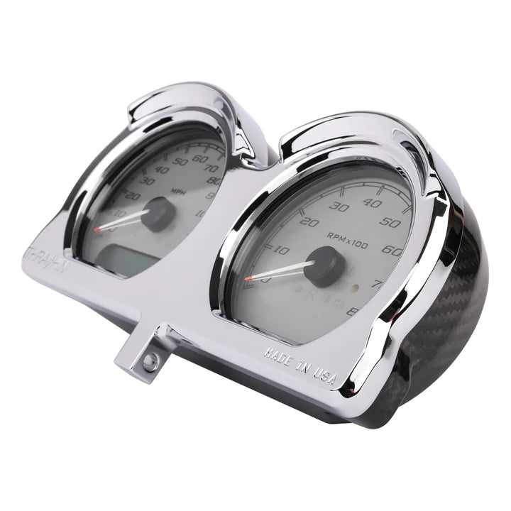 THRASHIN SUPPLY CO. Road Glide Gauge Relocation Kit - Chrome - FL 2015-2022 - TSC-2707-3 - PartsOutlet.com.au