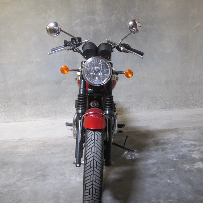 BILTWELL Handlebar - Keystone - Chrome - SLOTTED - 6001-1056 - PartsOutlet.com.au