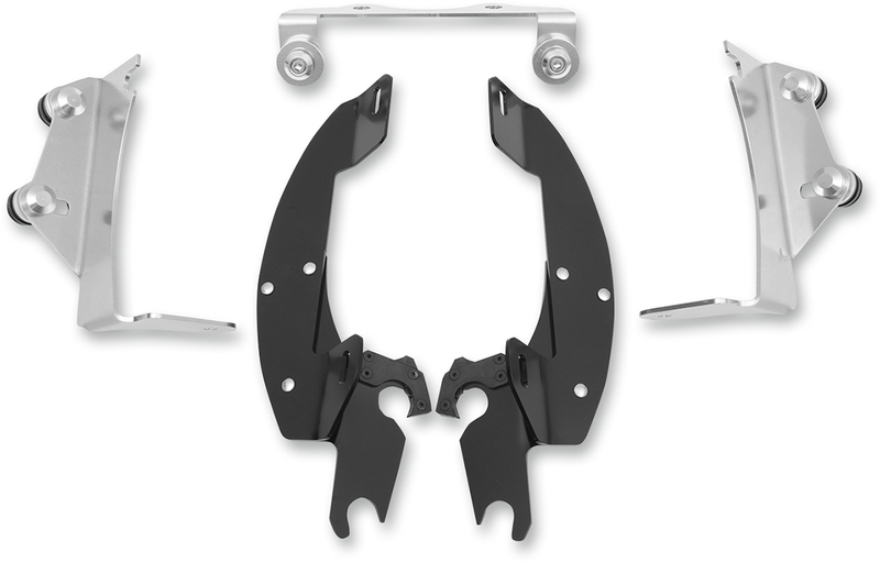 MEMPHIS SHADES Batwing Trigger Lock Mounting Kit - Kawasaki VN 900C 2006-2024 - Black MEK1912 - PartsOutlet.com.au