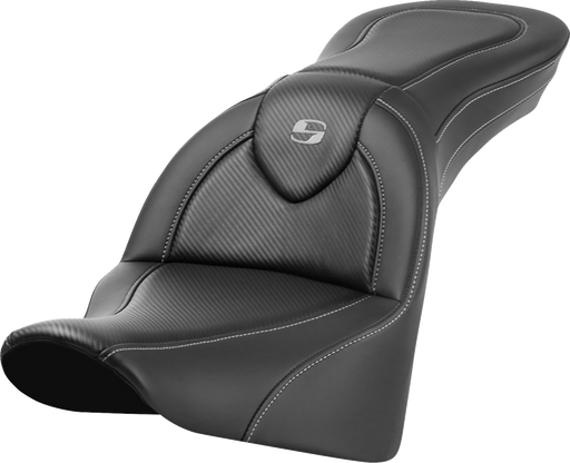 SADDLEMEN Roadsofa Seat - without Backrest - Carbon Fiber 818-33-185 - PartsOutlet.com.au