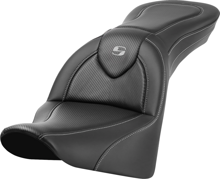 SADDLEMEN Roadsofa Seat - without Backrest - Carbon Fiber 818-33-185 - PartsOutlet.com.au