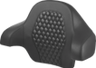 SADDLEMEN Tour Pack Backrest Pad - Honeycomb - Black Stitching - FL '14-'24 814-07-15100 - PartsOutlet.com.au