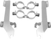 MEMPHIS SHADES Batwing Trigger Lock Mounting Kit - Kingpin - Polished MEK1927 - PartsOutlet.com.au