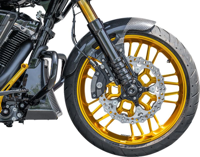 ARLEN NESS Front Fender - Cafe - 19" - Carbon Fiber - FLT '24-'25 210-017