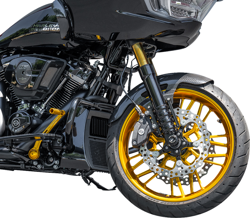 ARLEN NESS Front Fender - Cafe - 19" - Carbon Fiber - FLT '24-'25 210-017
