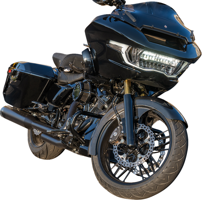 ARLEN NESS Front Fender - Fat Wrapper - 21" - Carbon Fiber - FLT '24-'25 210-031