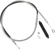 DRAG SPECIALTIES High-Efficiency Braided Stainless Steel Clutch Cable - Standard Full Length 5322405HE