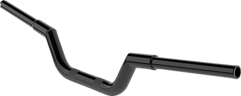 LA CHOPPERS Handlebar - Valley - 1-1/4" - Black - FL '23-'24 - LA-7349-00B