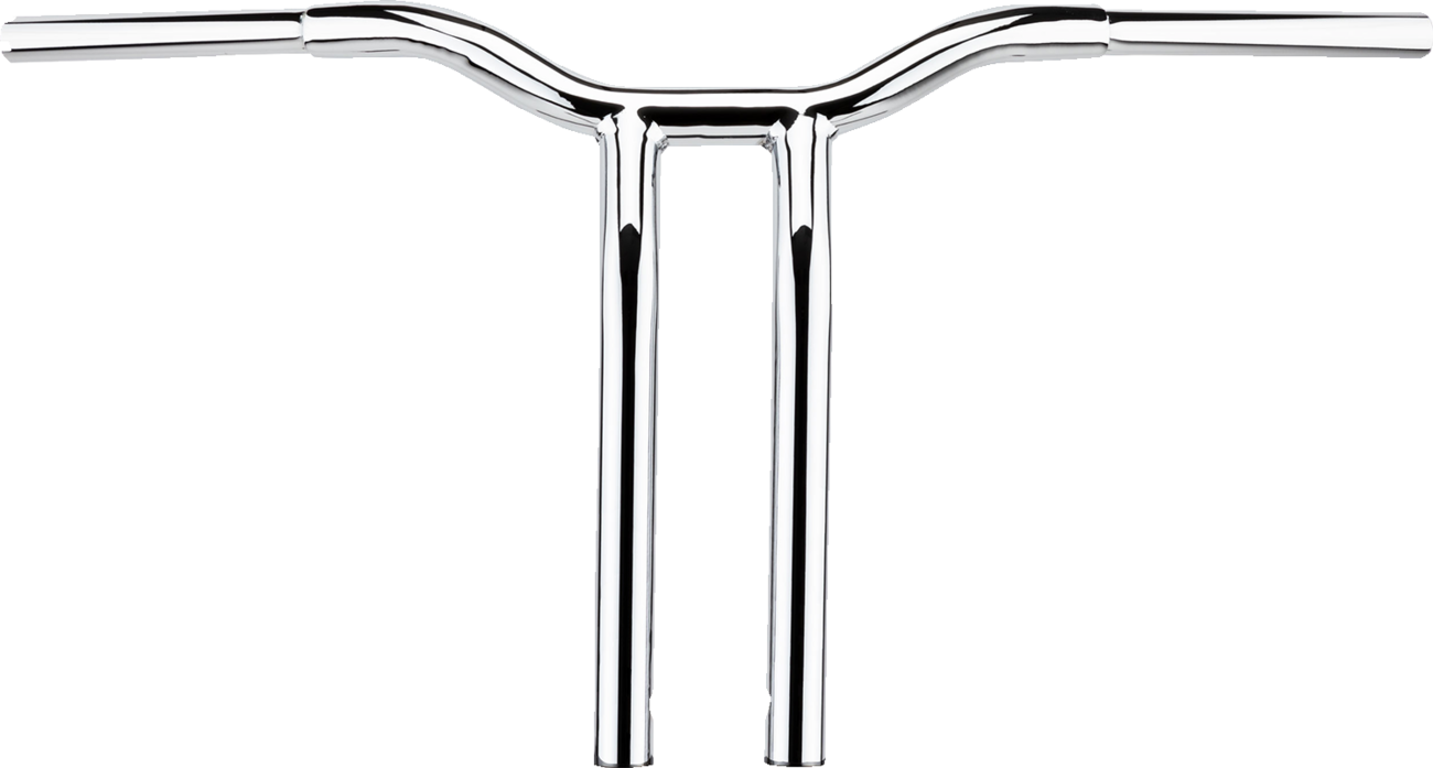 LA CHOPPERS Handlebar - One-Piece Kage Fighter - Pullback - 14" x 1-1/4" - Chrome - FL 2024 - LA-7369-14