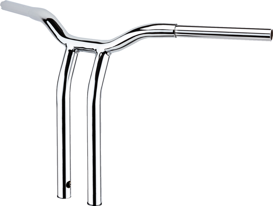 LA CHOPPERS Handlebar - One-Piece Kage Fighter - Pullback - 14" x 1-1/4" - Chrome - FL 2024 - LA-7369-14