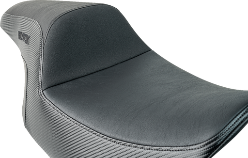 SLYFOX Drifter Tour Seat - Vinyl w/ Slipstop - Black Logo - FL '23-'24 4685A-Slyfox