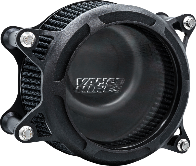 VANCE & HINES VO2 Air Intake Kit - Black Wrinkle - FL '23-'25 - 41098