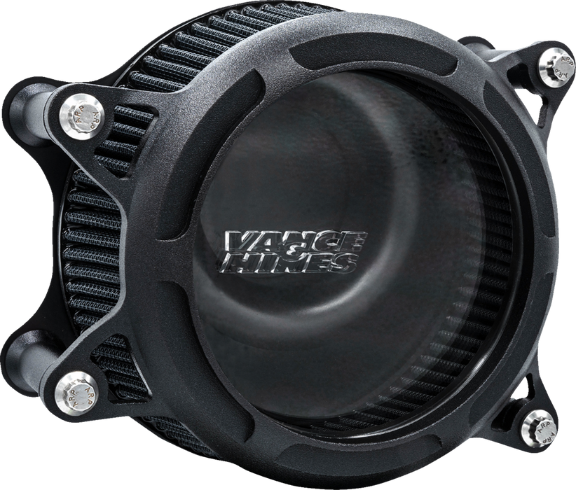 VANCE & HINES VO2 Air Intake Kit - Black Wrinkle - FL '23-'24 - 41098