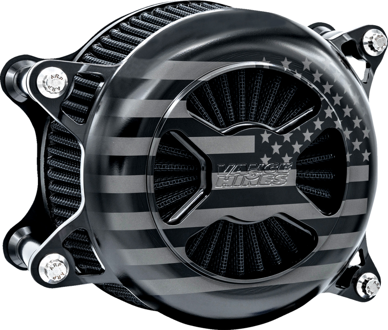 VANCE & HINES VO2 America Air Cleaner - Black - FL '23-'25 - 42046FG
